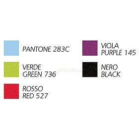 Стул пластиковый на металлокаркасе Venezia-4 Pantone 283c Голубой